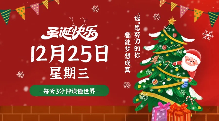 【2024.12.25】60秒读懂世界